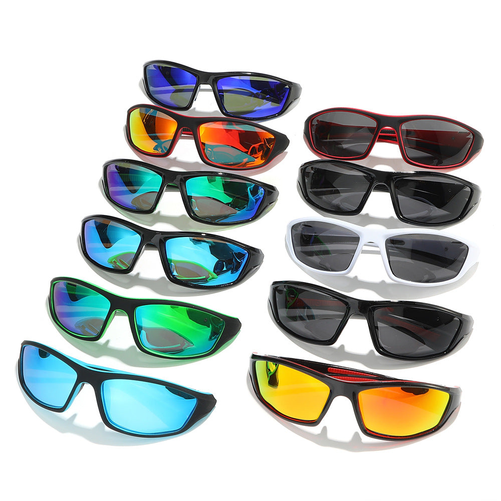 Sporty Wraparound Sunglasses Bowlift