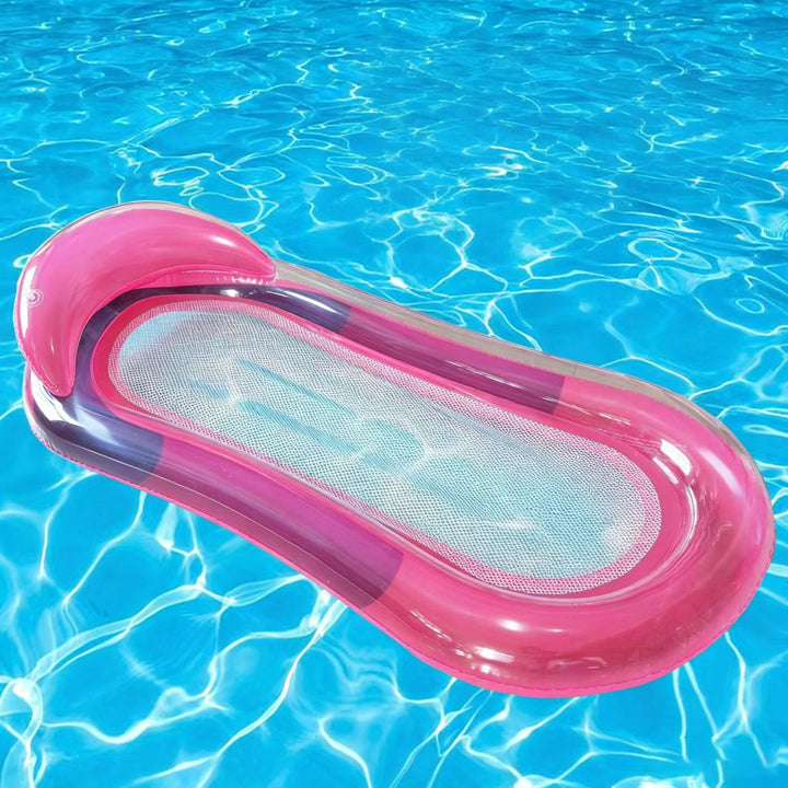 Unisex Air Mattress with Net Structure Bowlift