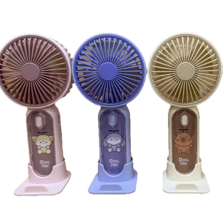 Unisex Portable Battery Fan with Flexible Mount Bowlift