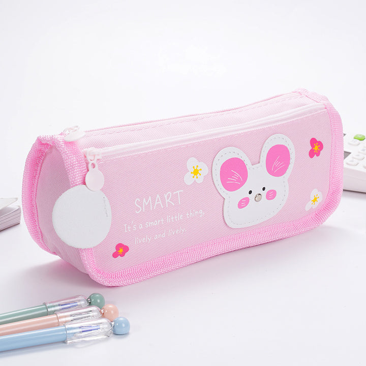 Cute Mouse-Themed Pencil Case Bowlift