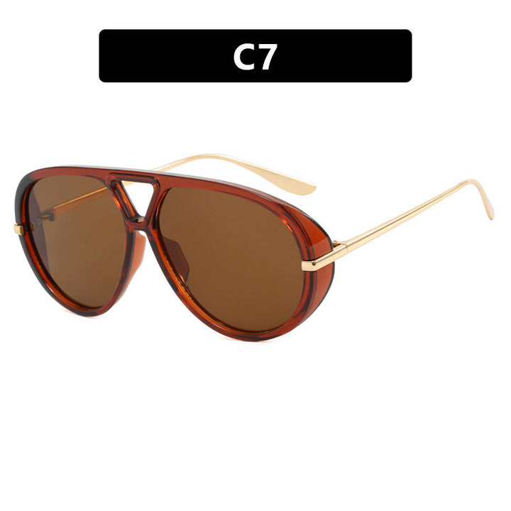 Women Oversized Sunglasses in fashionable Retro Design Bowlift