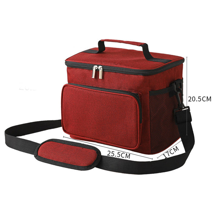 Women's multifunctional cooler bag with additional side pocket Bowlift