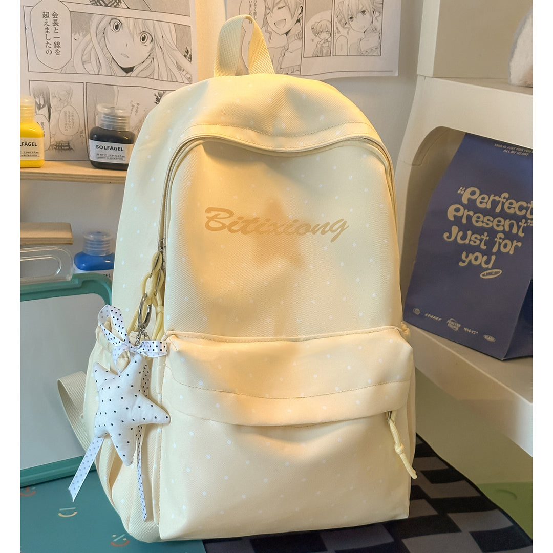 Cute Polka Dot Backpack