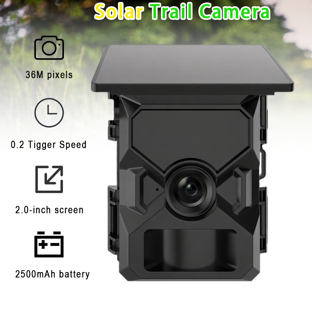 Solar Trail Camera HD Night Vision Motion Detection