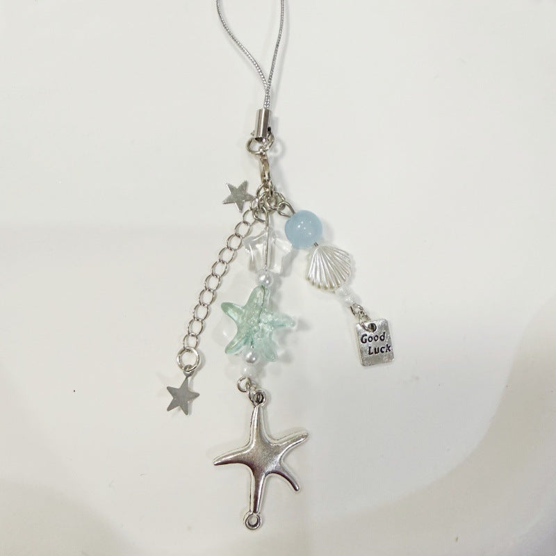 Keychain with Maritime Lucky Design Bowlift