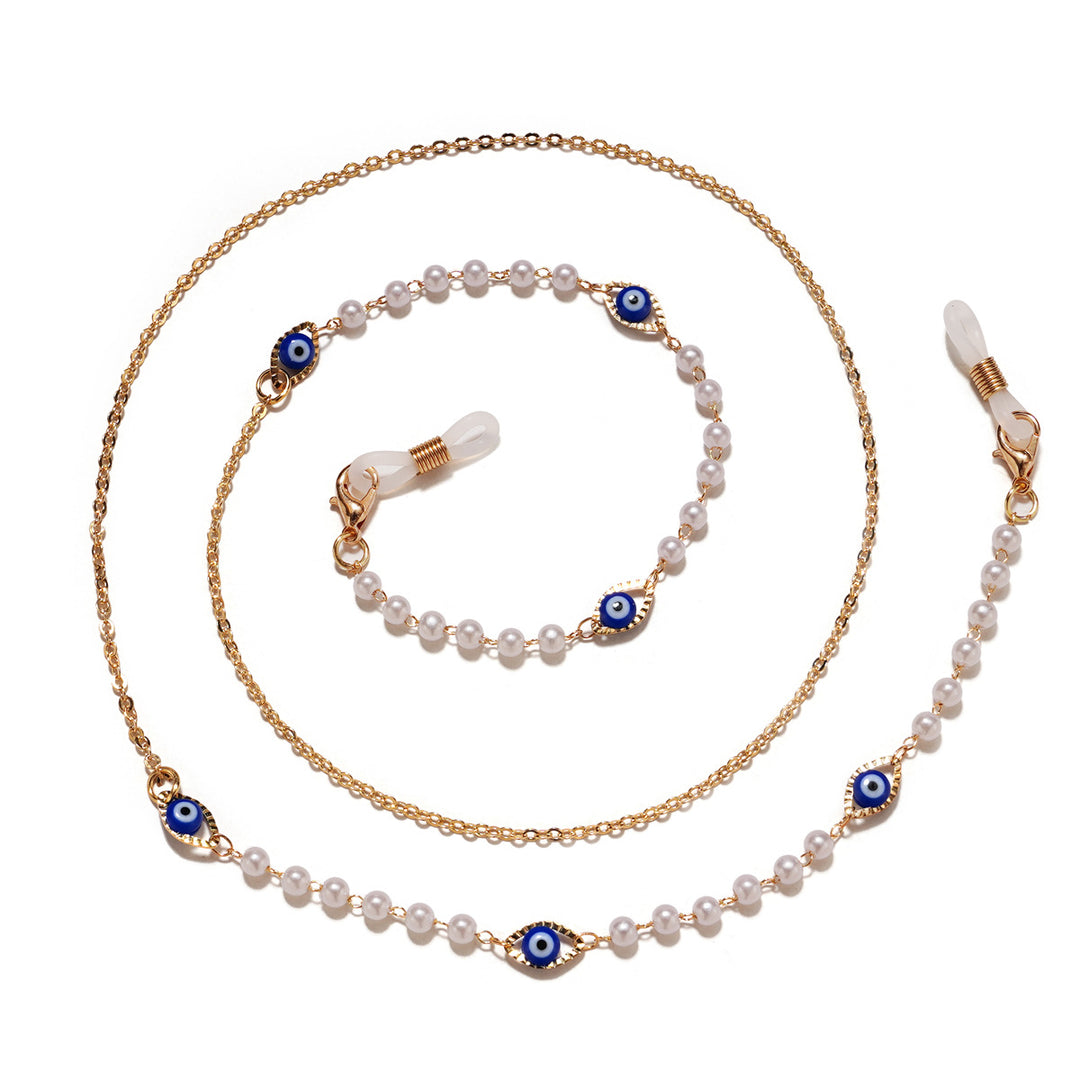 Trendy Geometric Eyewear Chain Bowlift