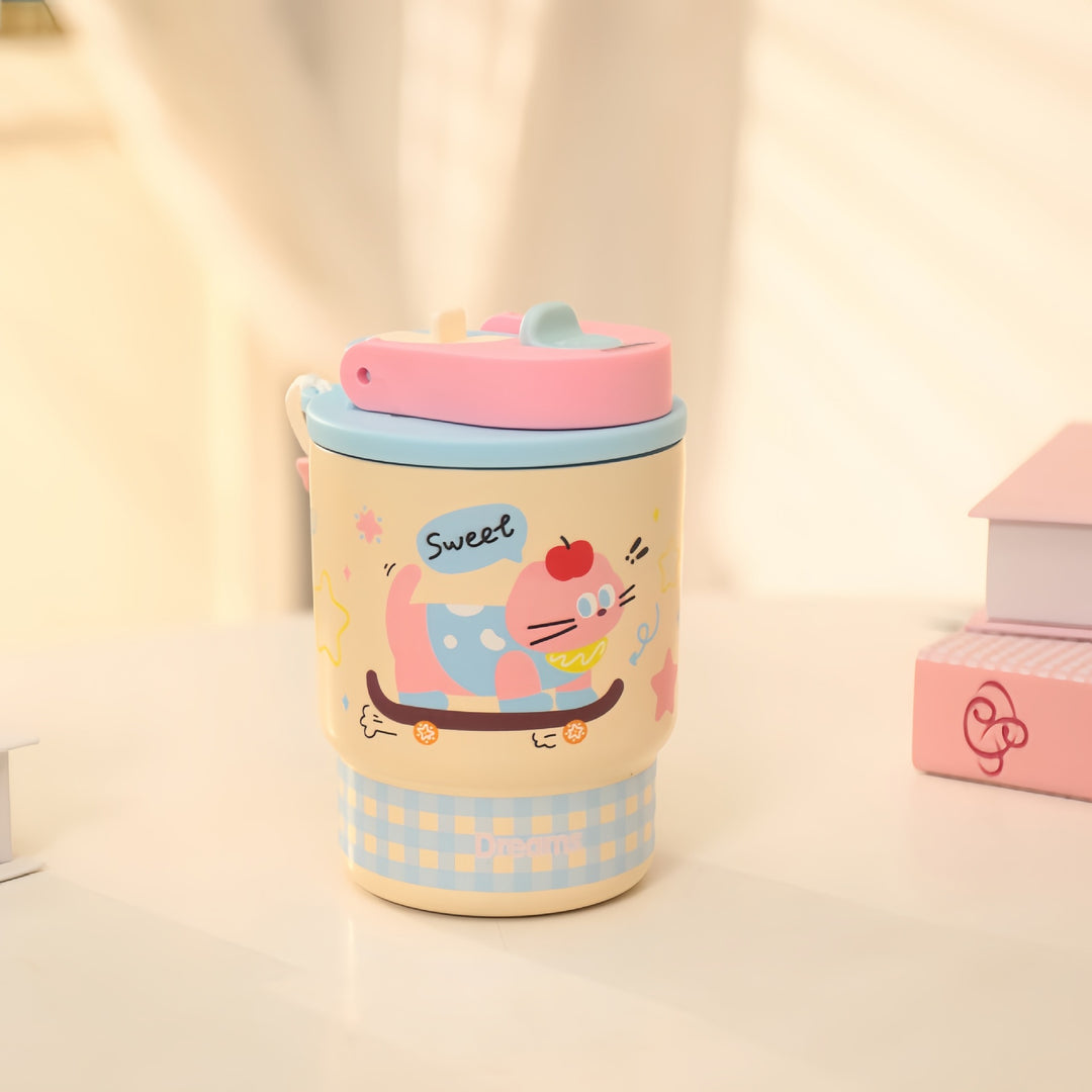 Women's drinking cup with funny animal design Bowlift