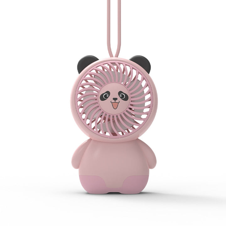 Ladies Portable Mini Fan in Creative Animal Design Bowlift