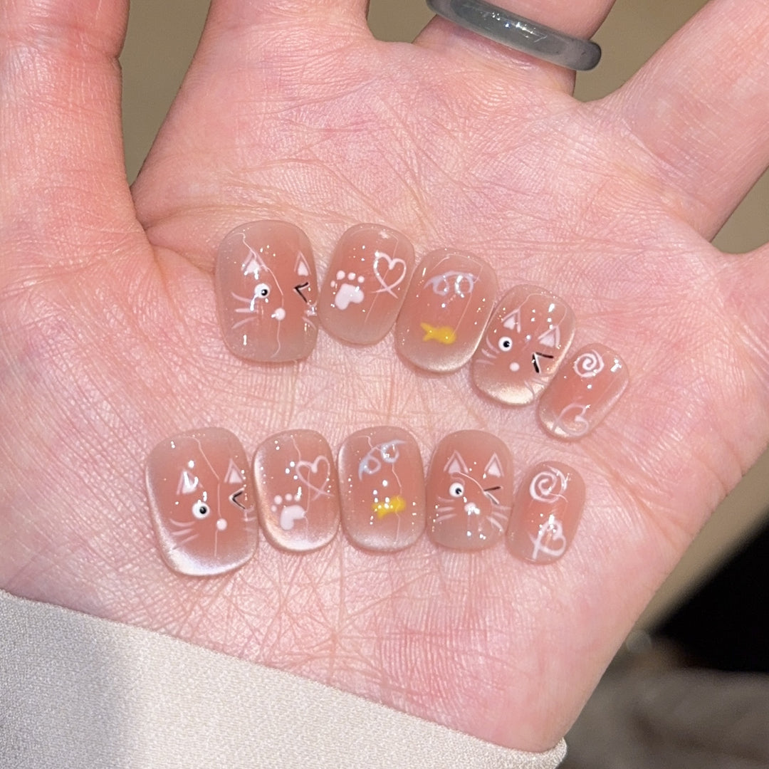 Playful Artificial Nail Design Bowlift