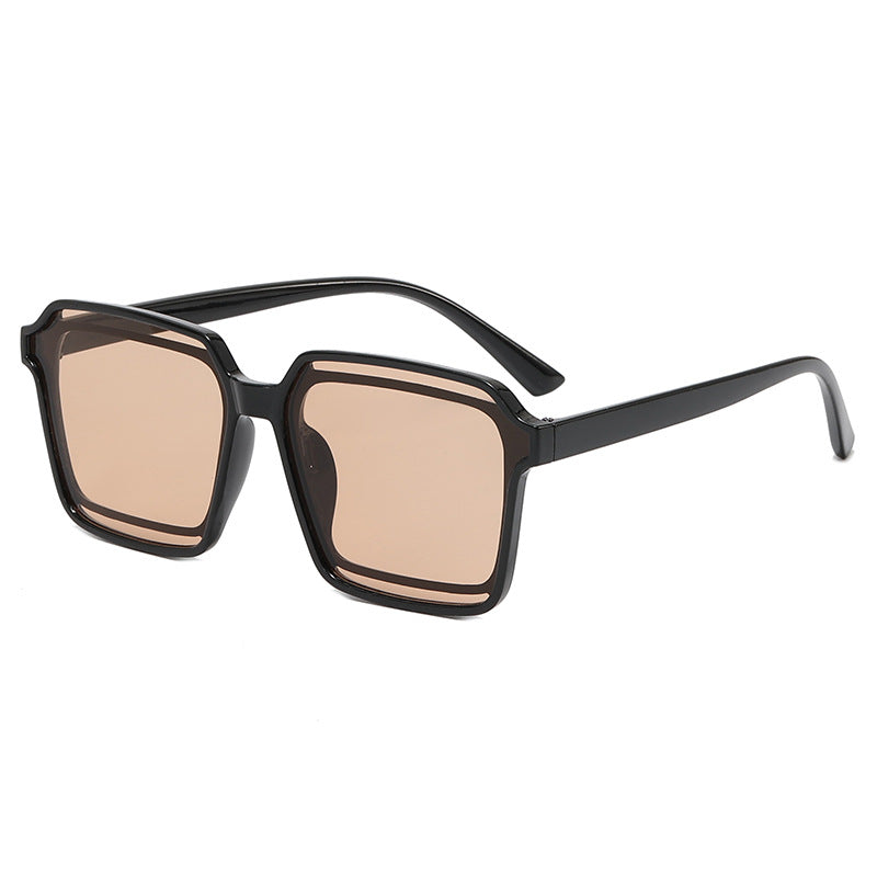 Women elegant square sunglasses with sturdy frame Bowlift