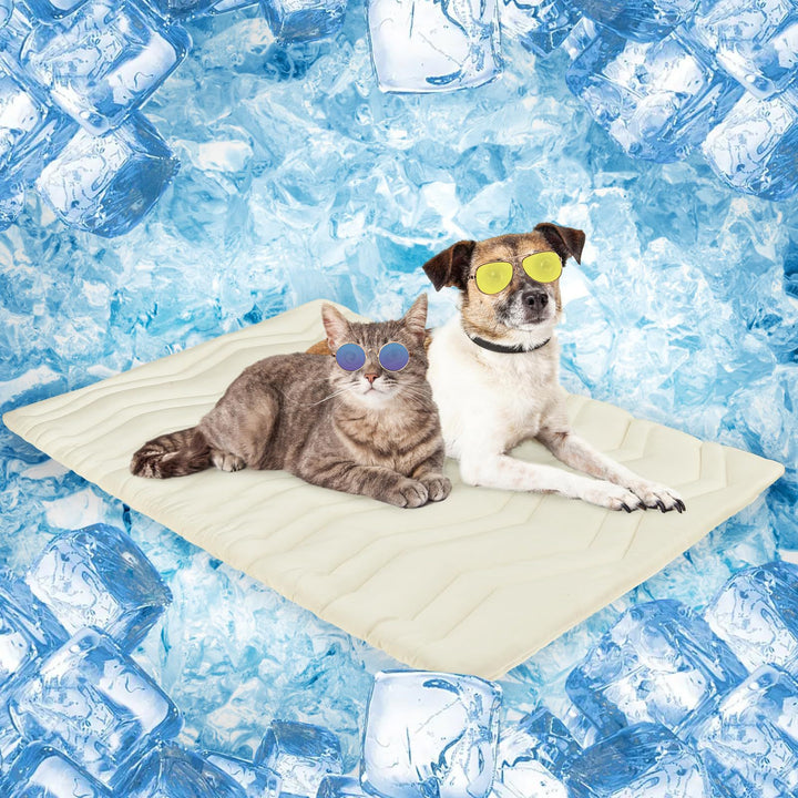 Unisex cooling and comfortably padded pet mat Bowlift