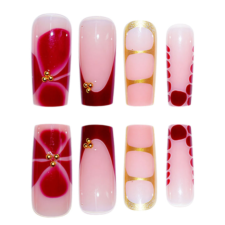 Elegant Decorative Gel Nail Enhancements Bowlift