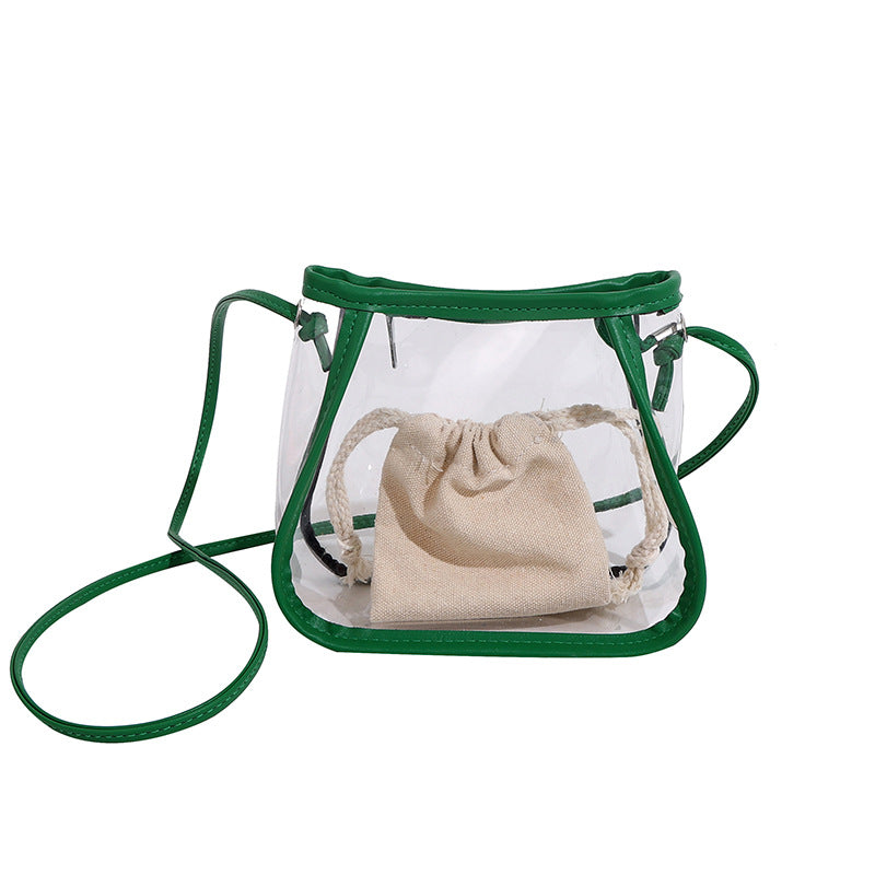 Transparent Mini Bucket Bag Bowlift