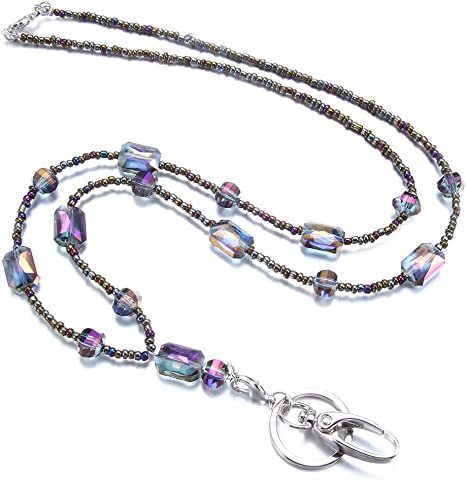 Decorative Beaded Eyewear Holder Bowlift