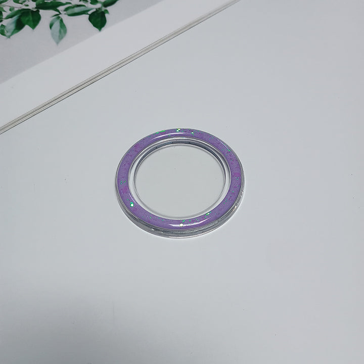 Decorative Transparent Compact Mirror Bowlift