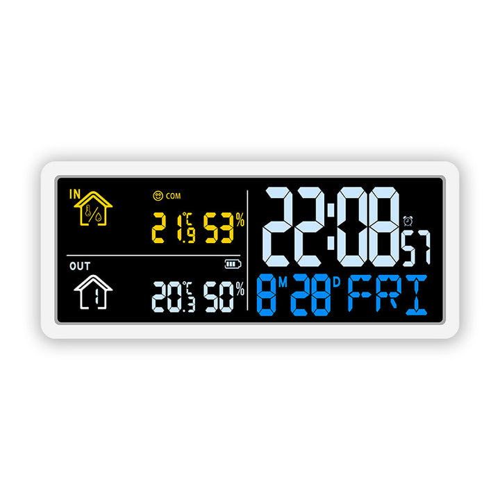 Digital weather forecast clock with hygrometer Bowlift