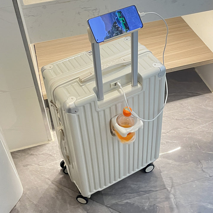 Smart Tech-Enabled Travel Suitcase Bowlift