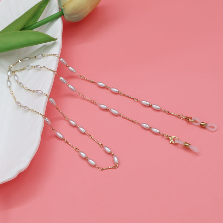 Elegant Pearl Beaded Necklace Bowlift