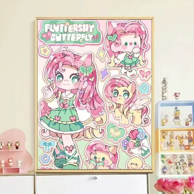 Cute Fantasy Character Wall Art Bowlift