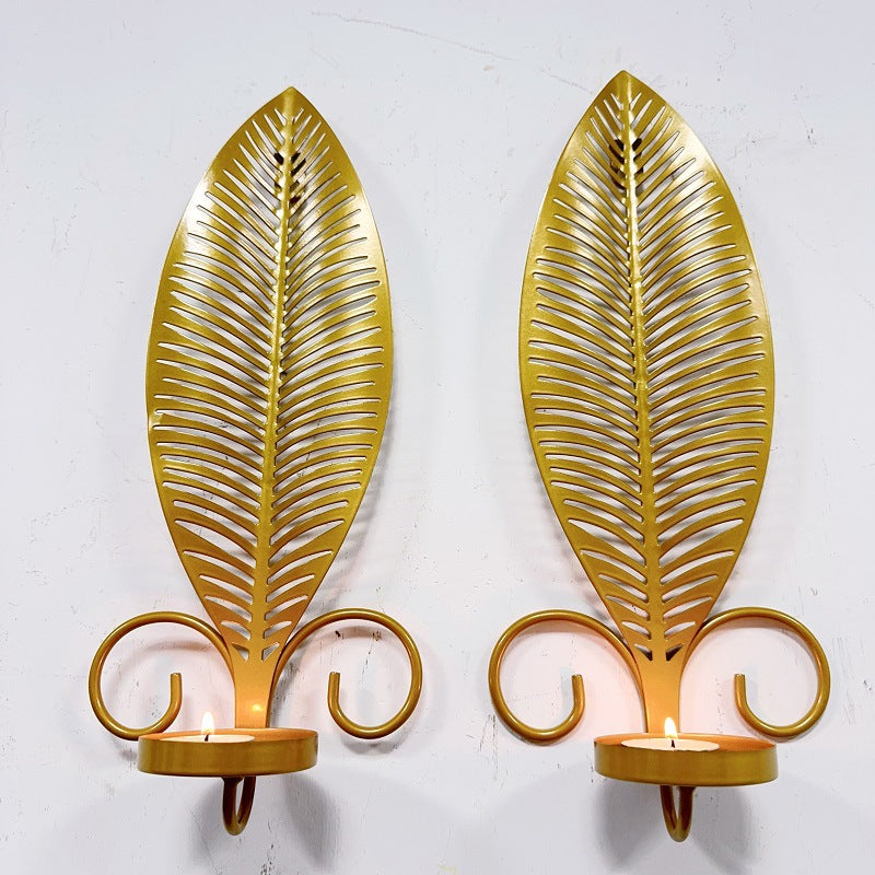 Decorative Leaf Wall Art Holder Bowlift