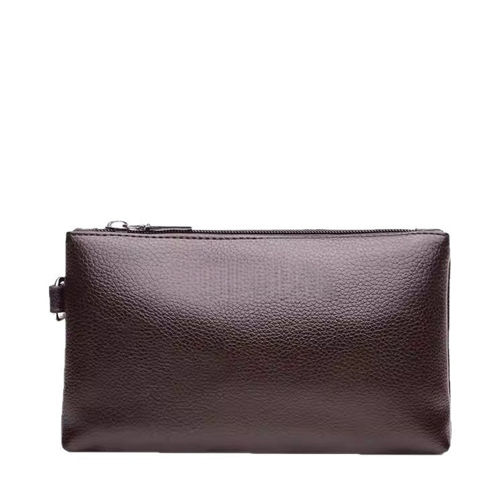 Premium Leather Zip Pouch Bowlift