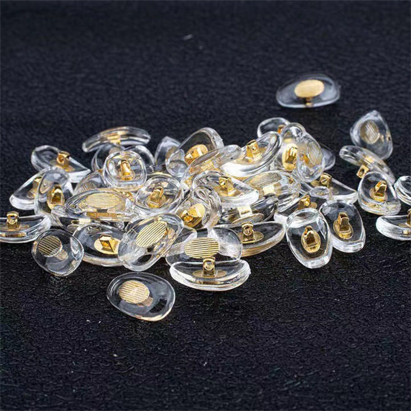 Eyewear Nose Pad Inserts with Gold Support Bowlift
