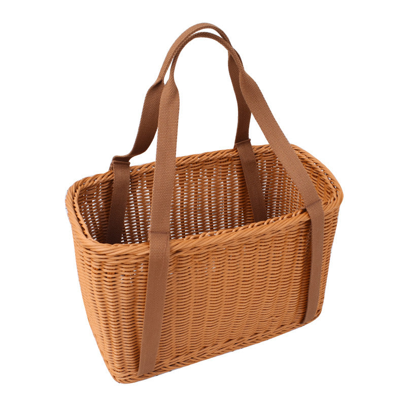 Stylish Woven Market Tote Bowlift