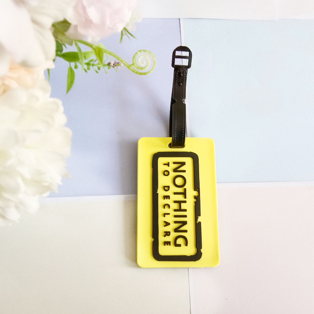 Unisex Travel Statement Luggage Tag Bowlift