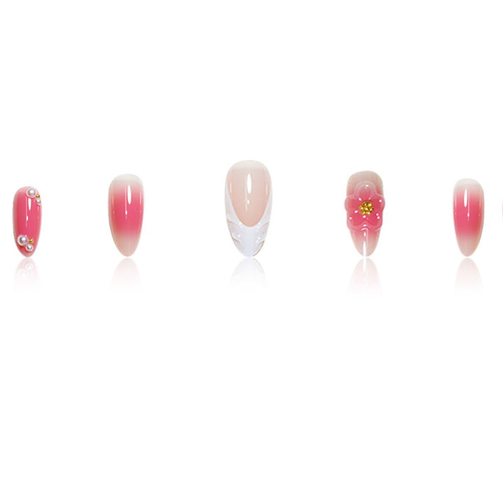 Decorative Long Stiletto Nail Extensions Bowlift