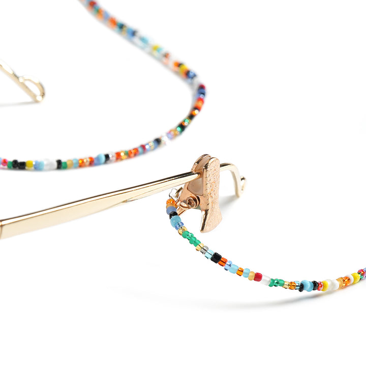 Beaded Eyewear Chain with Secure Clasps Bowlift