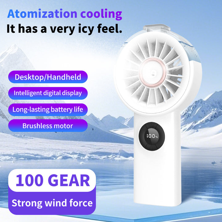 Women Portable Mini Fan Bowlift