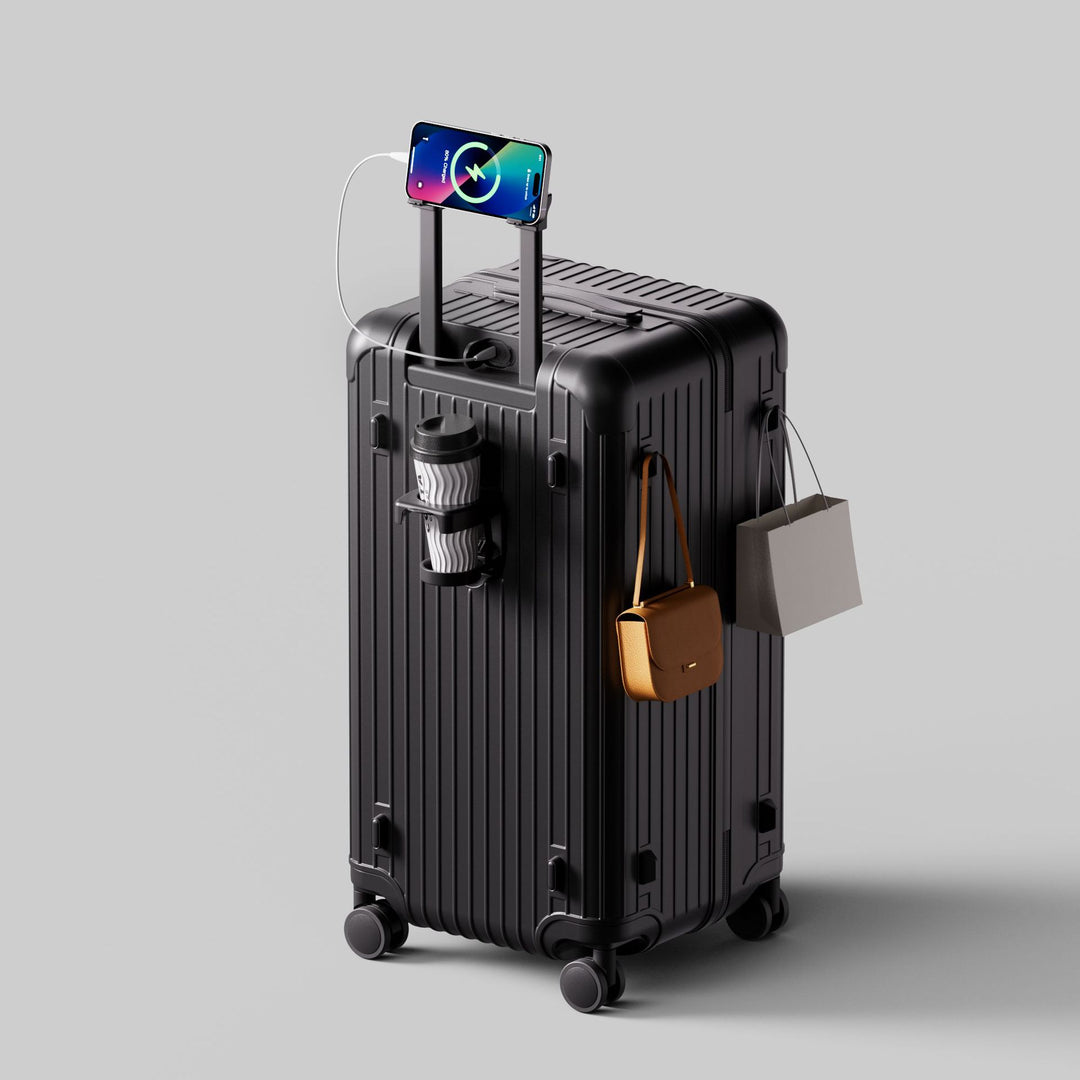 Smart Hard-Shell Travel Trolley Suitcase