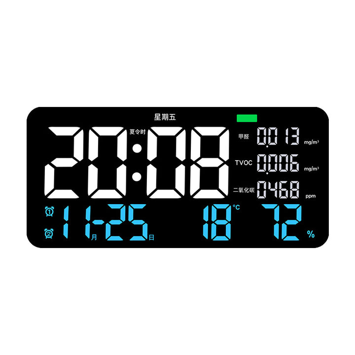Digital multifunctional weather alarm clock Bowlift