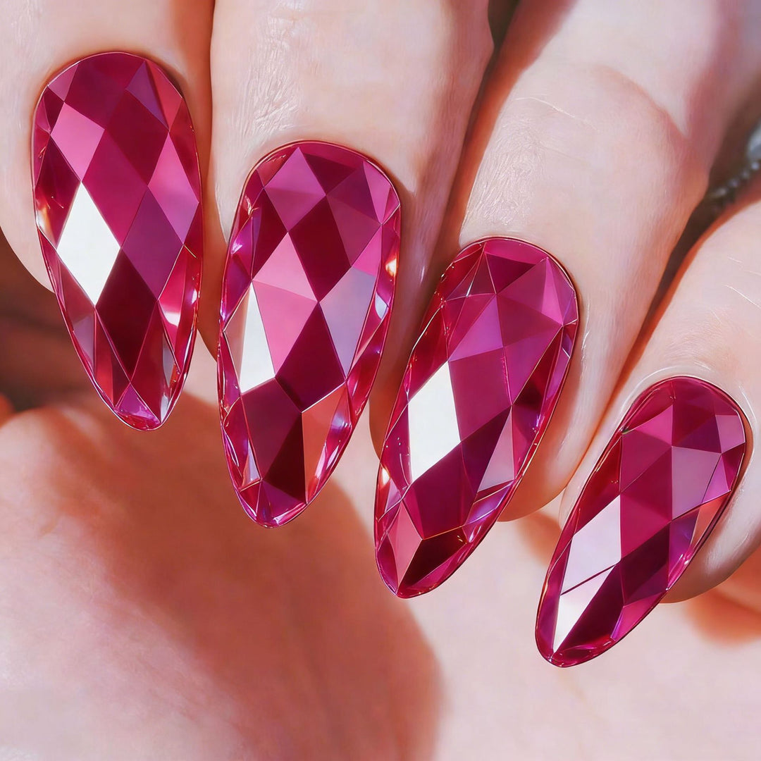 Artificial Nails in Noble Crystal Design Bowlift
