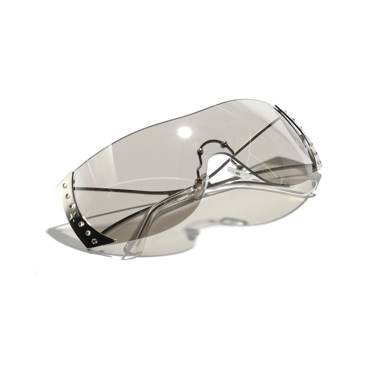 Women futuristic sunglasses with stylish frame and high-grade UV protection Bowlift