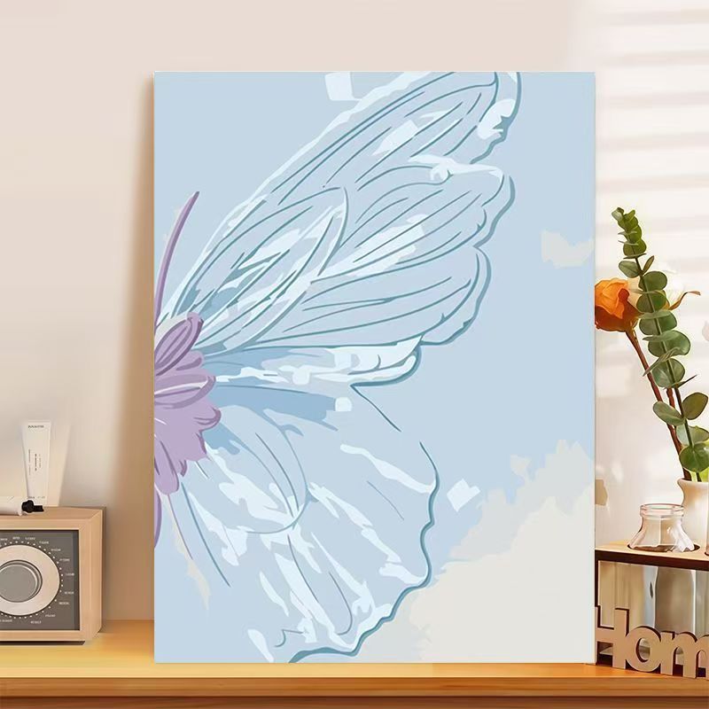 Decorative Butterfly-Themed Canvas Art Bowlift