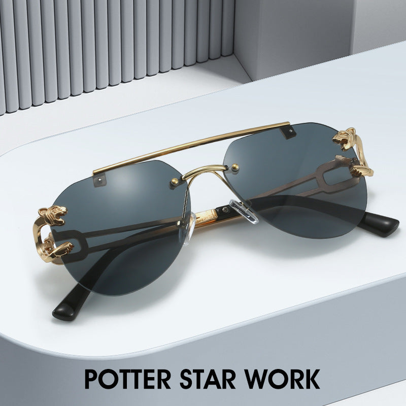 Ladies Designer Sunglasses with Elegant Metal Frame and Polarized Lenses Bowlift