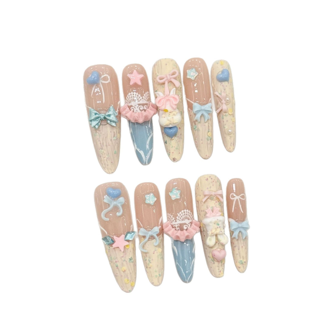 3D Decorative Press-On Nails Bowlift