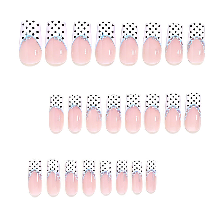 Artistic Long Acrylic Nail Enhancements Bowlift
