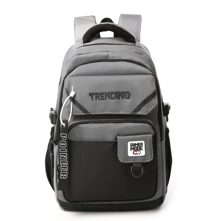 Gaming-Themed Multi-Compartment Backpack