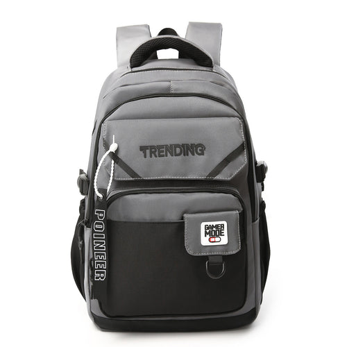 Gaming-Themed Multi-Compartment Backpack