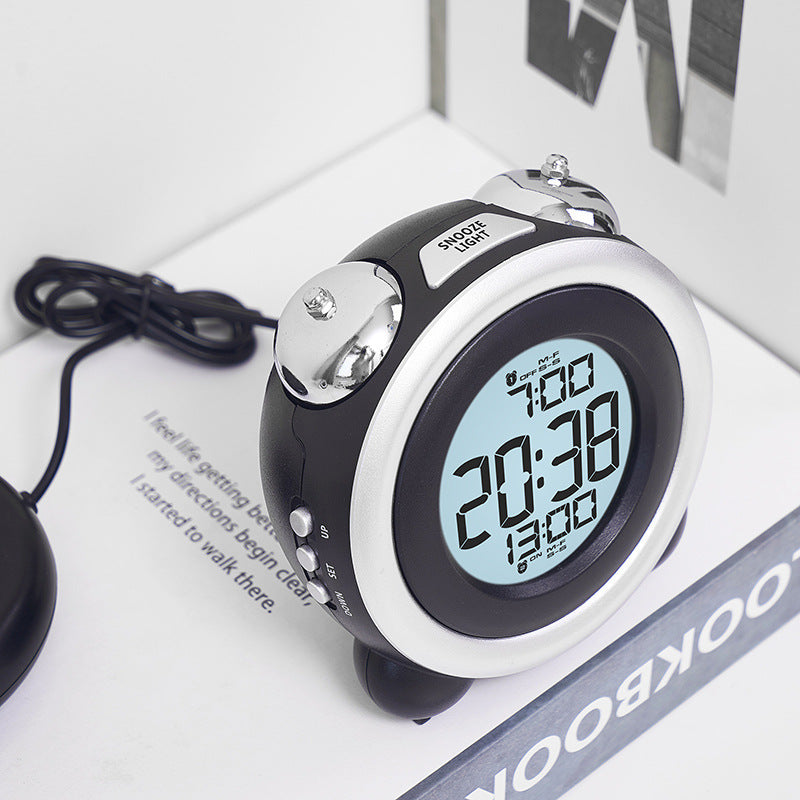 Digital Multifunctional Alarm Clock with Snooze Function Bowlift
