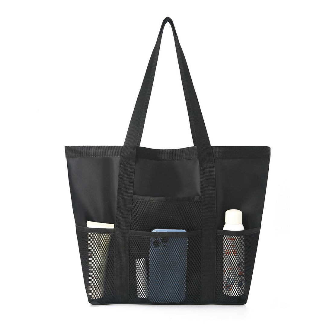 Padded shopping bag with side mesh pockets Bowlift