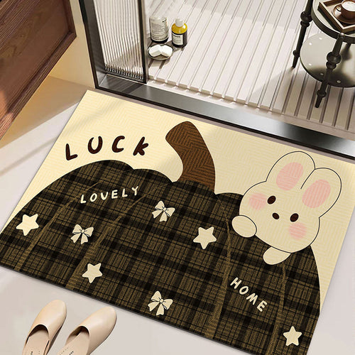 Cute Animal-Themed Welcome Mat