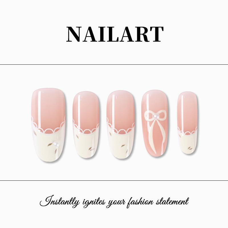 Elegant Press-On Nail Decoration Bowlift