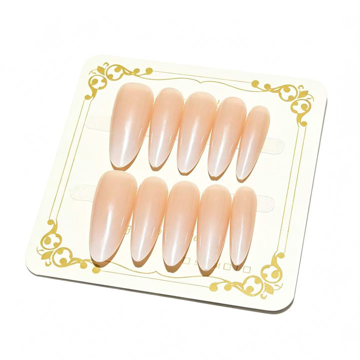 Glossy Ombre Press-On Nail Tips Bowlift