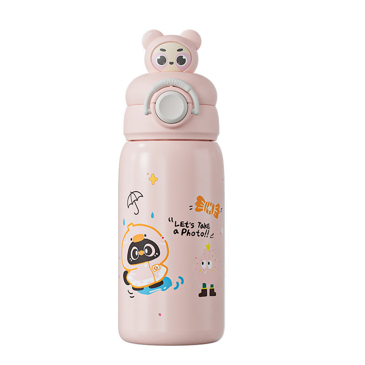 Women's insulated children's drinking bottle with cute animal design Bowlift