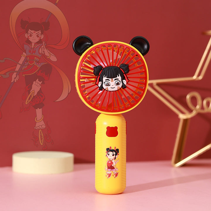 Unisex Portable Kids Fan with Playful Design Bowlift