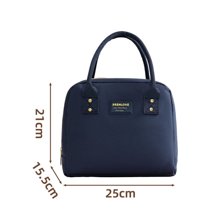 Insulated Leopard Print Lunch Tote Bowlift