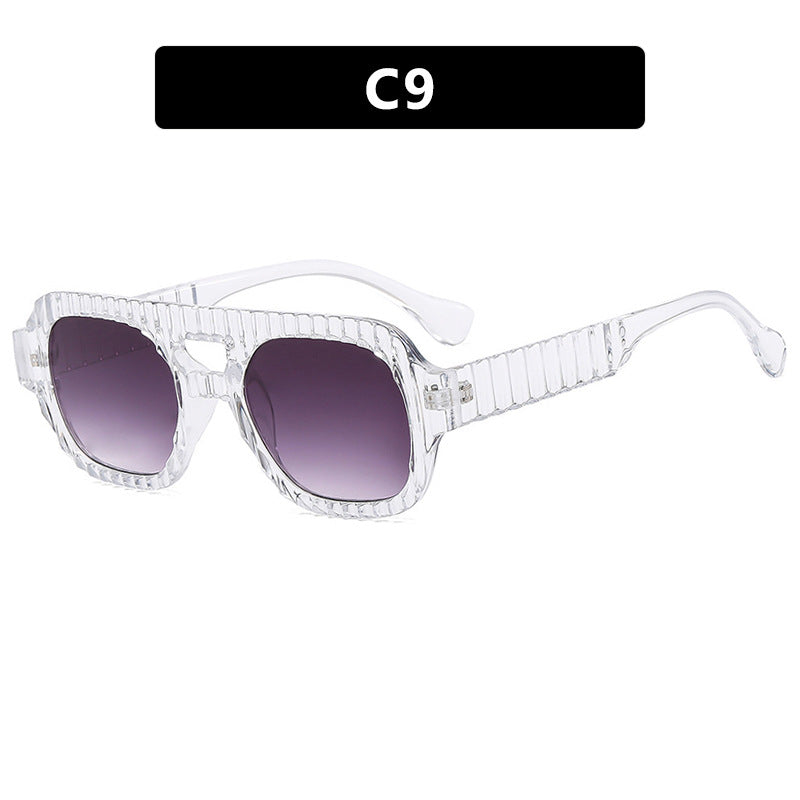 Women's geometric sunglasses with sophisticated structural design Bowlift